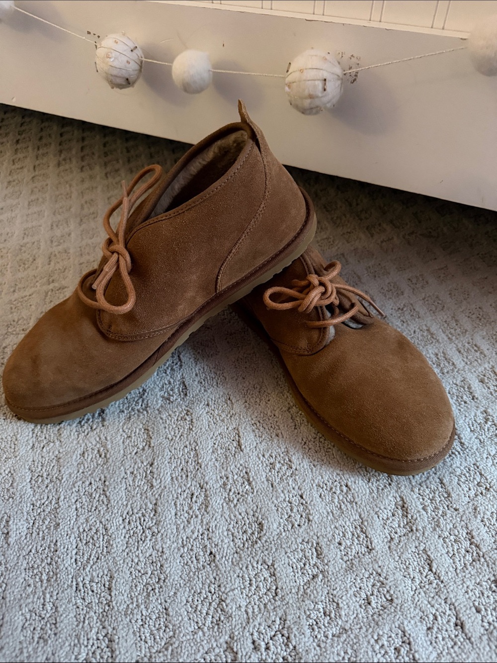UGG Men's Brown Suede Chukka Boots